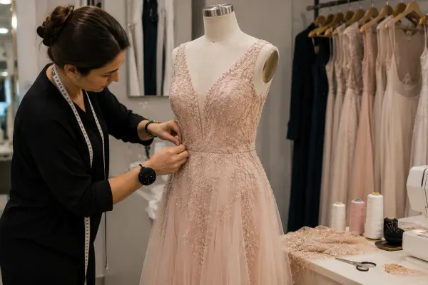 Laundrykhalas Dress Alteration in Dubai: Wedding & Evening Wear