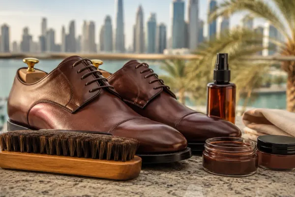 Laundrykhalas Leather Shoe Care in Dubai: UAE Climate Footwear Guide