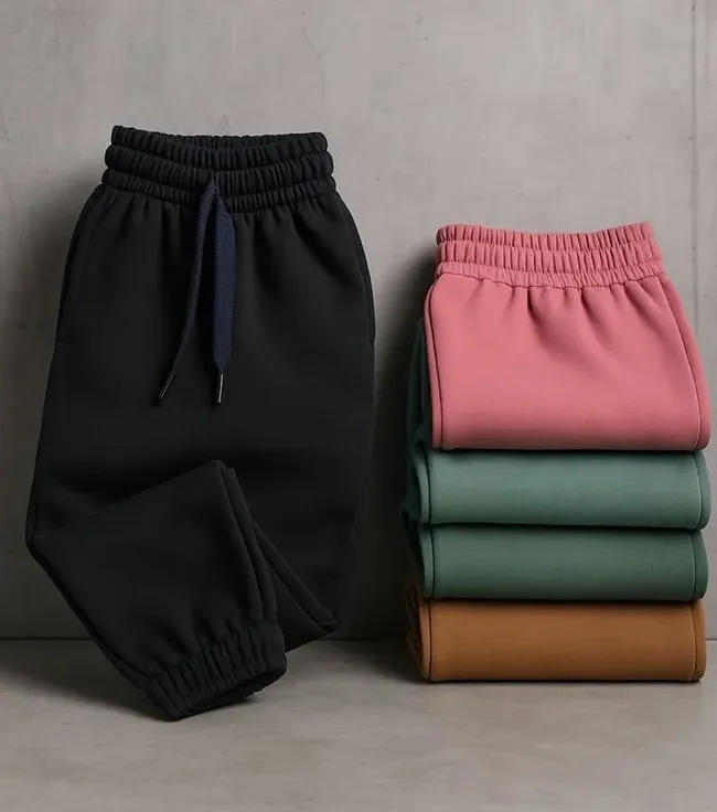 Neatly arranged folded linen clothes showing Laundrykhalas UAE's care quality