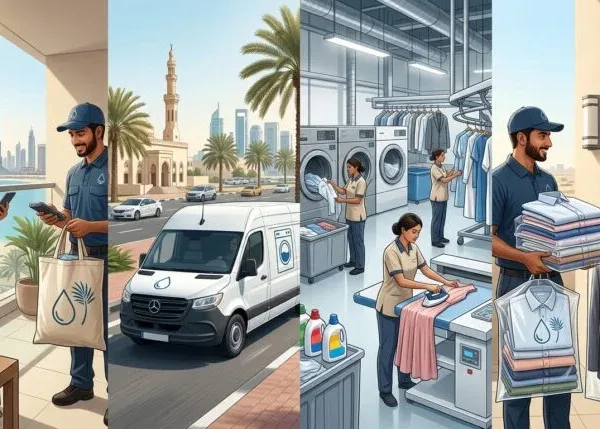 How On-Demand Laundry Services Work in UAE Cities