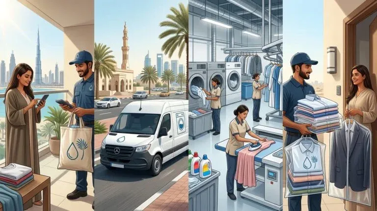 How On-Demand Laundry Services Work in UAE Cities