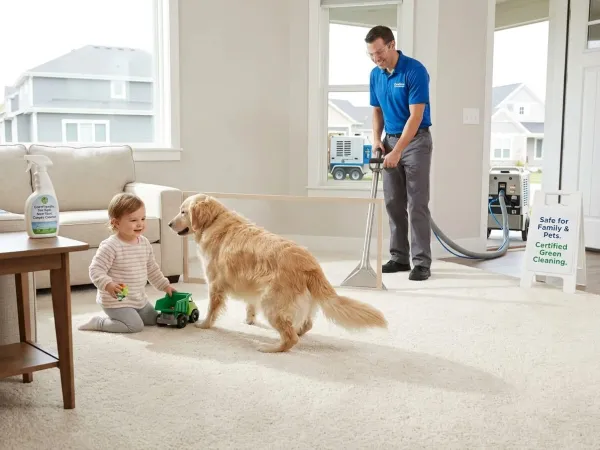 Are Professional Carpet Cleaners Safe for Kids and Pets?