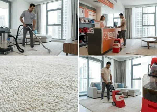 Should I Hire a Carpet Cleaner or Rent a Machine?