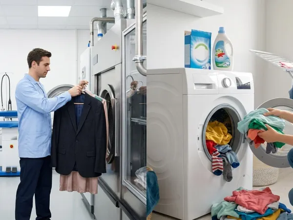 What's the Difference Between Dry Cleaning and Laundry