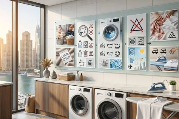 Laundrykhalas Dubai Fabric Safety Guide: Home Laundry & Care Chart