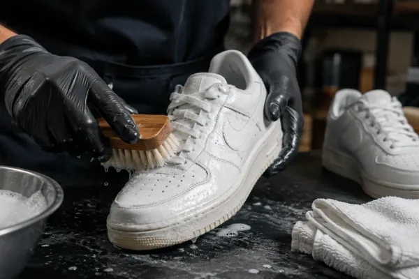 Laundrykhalas How to Clean White Sneakers in Dubai Heat & Humidity
