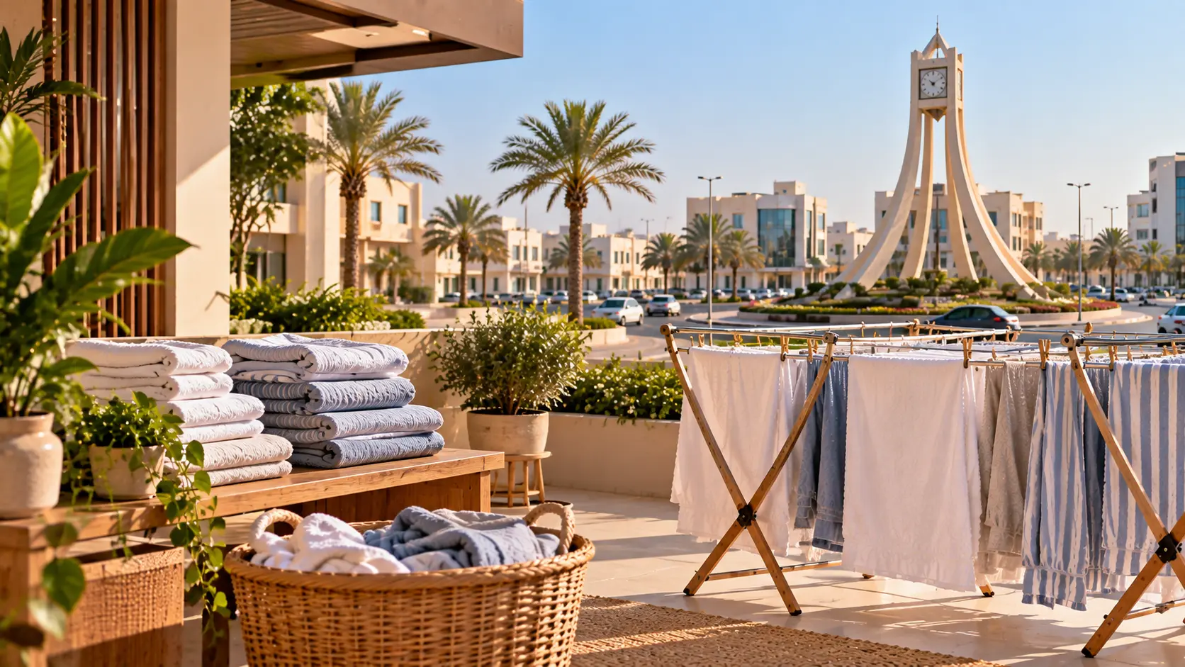 Isa Town Laundry: Central Bahrain, Month by Month