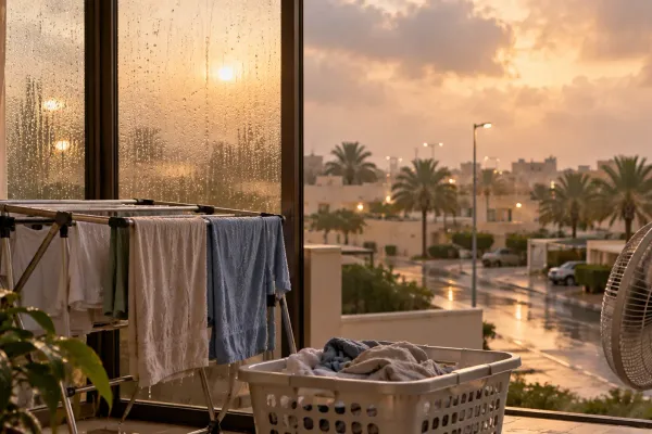 Laundrykhalas Why November Is a Bad Month to Dry Laundry Outside in Hamad Town