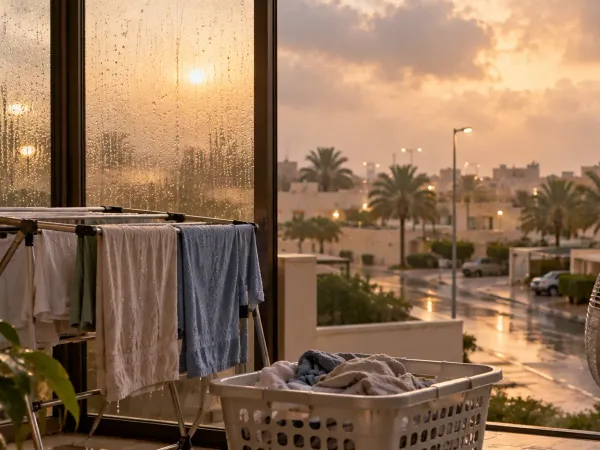 Why November Is a Bad Month to Dry Laundry Outside in Hamad Town