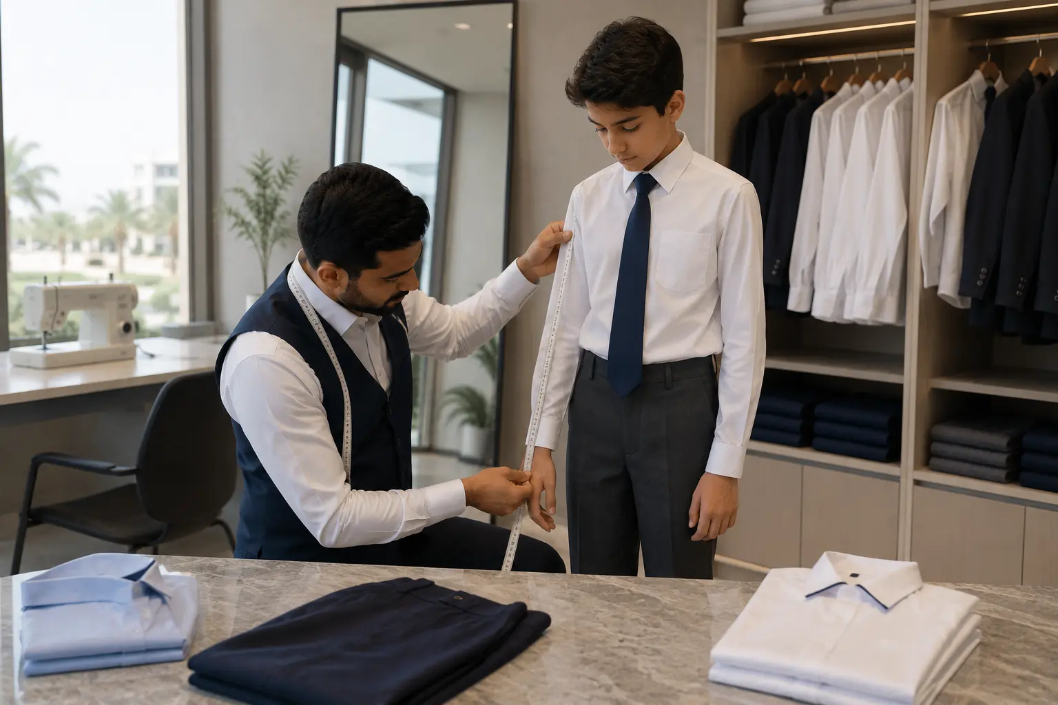 School Uniform Alterations in Bahrain: Make Them Fit and Last