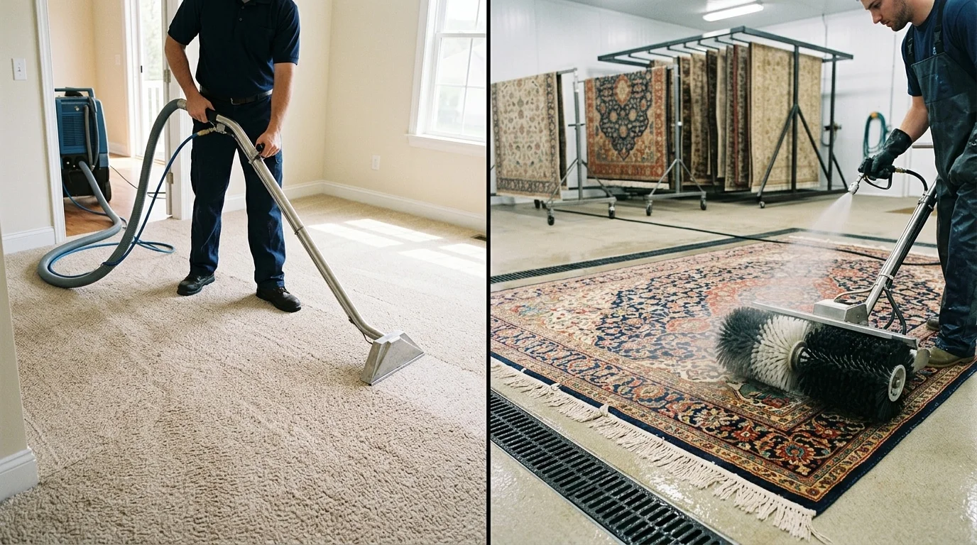Carpet Cleaning vs Rug Cleaning: What's the Difference?