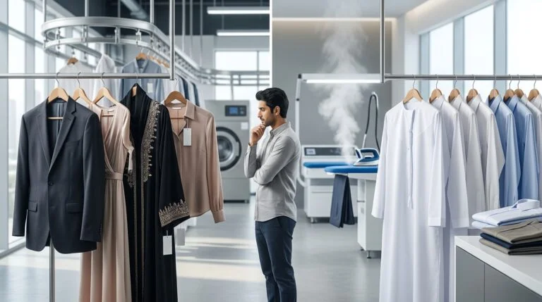 Dry Cleaning vs. Clean & Press in UAE: What’s Best for Your Clothes?