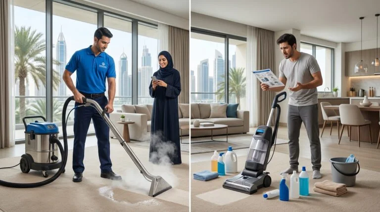 Professional Carpet Cleaning vs. DIY: What UAE Residents Should Know
