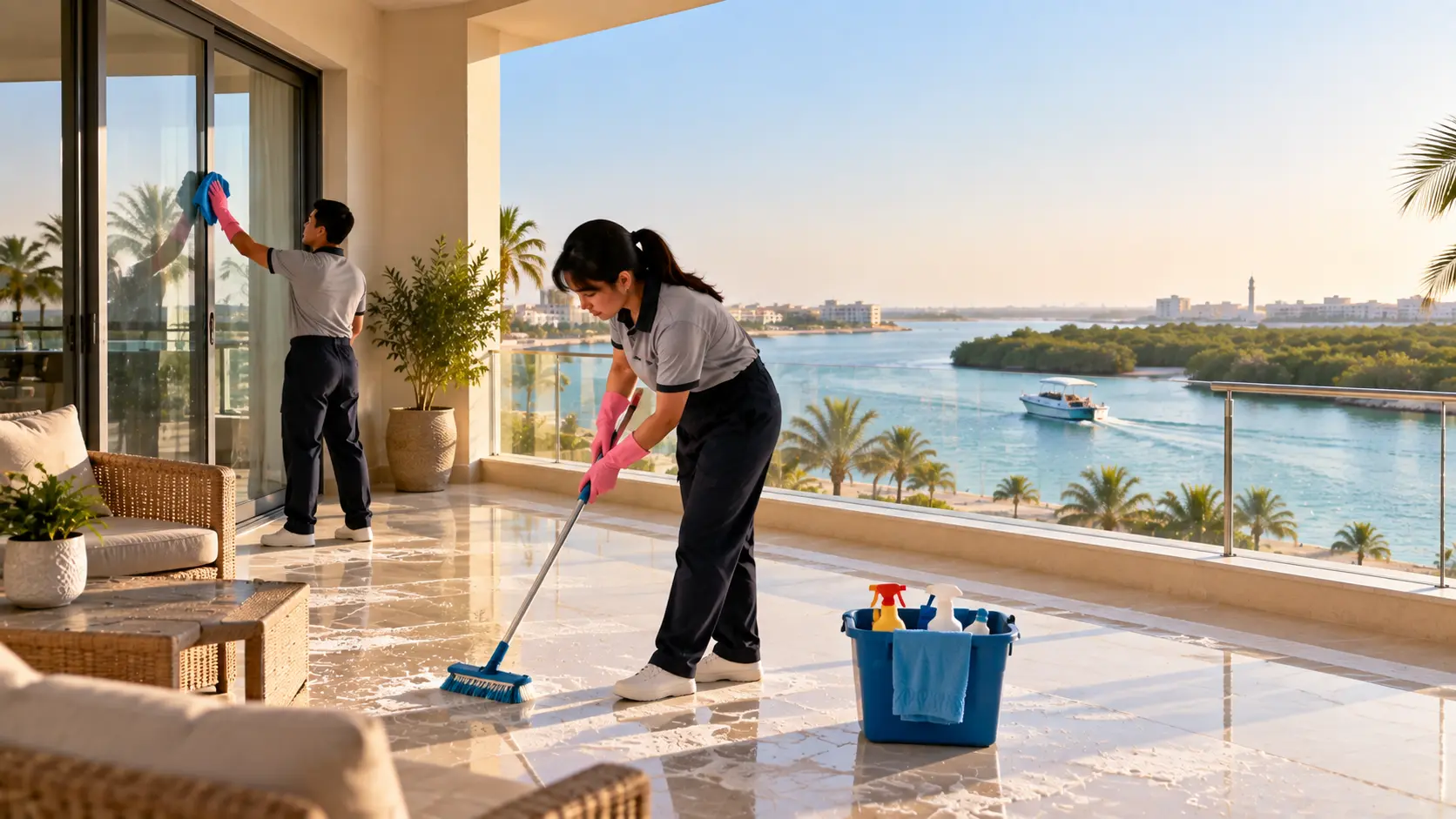 Cleaning Coastal and Creek-Side Homes in Umm Al Quwain
