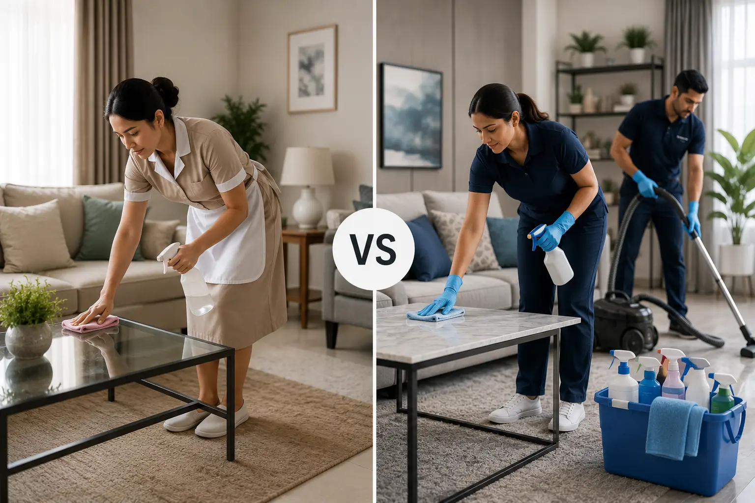 Maid vs Cleaning Company in Dubai: 2026 Guide