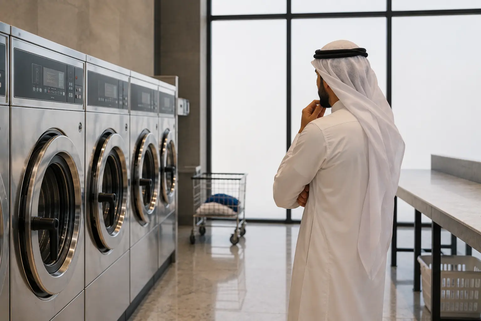 Why Are Self-Service Laundromats Rare in Kuwait? We Looked at the Economics