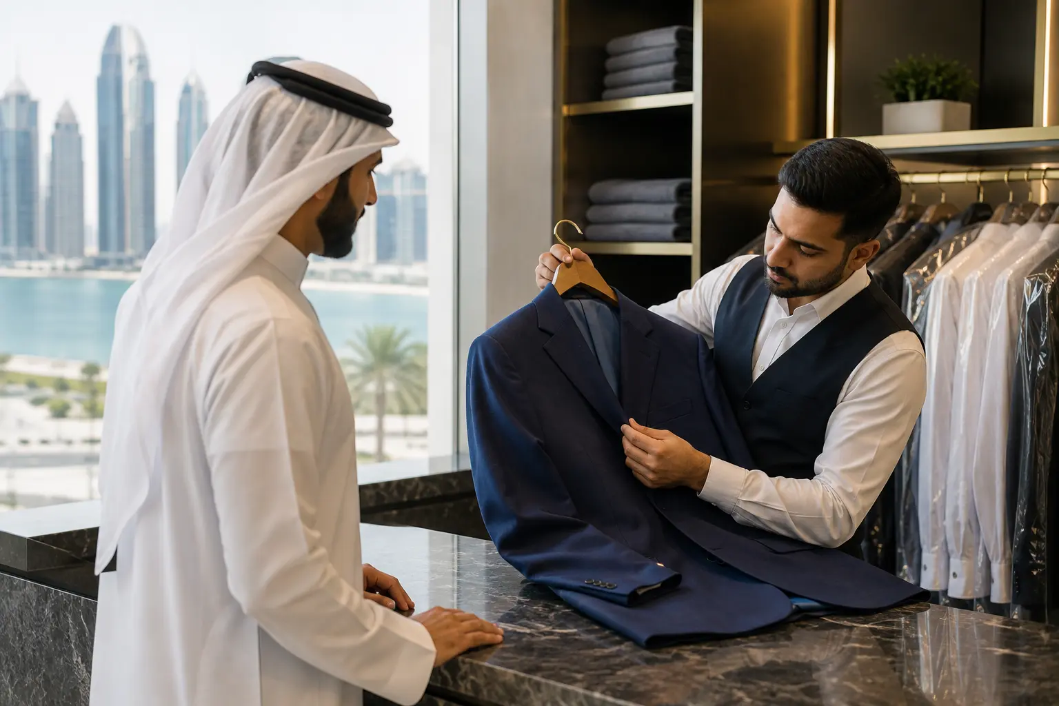 How to Tell Whether a Doha Dry Cleaner Actually Knows How to Handle Suits