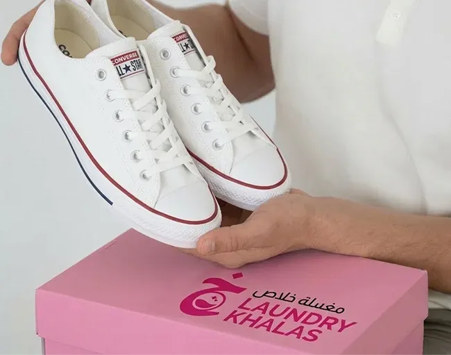 Expert shoe care restoration work in Qatar