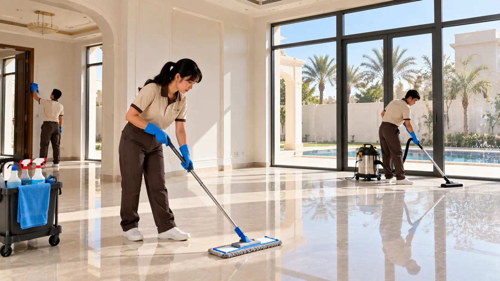 Move-Out Cleaning Checklist for Umm Salal Villas