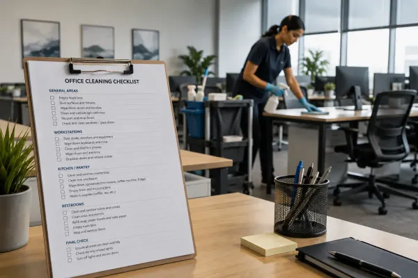 Laundrykhalas Commercial Cleaning Checklist for Qatar Offices