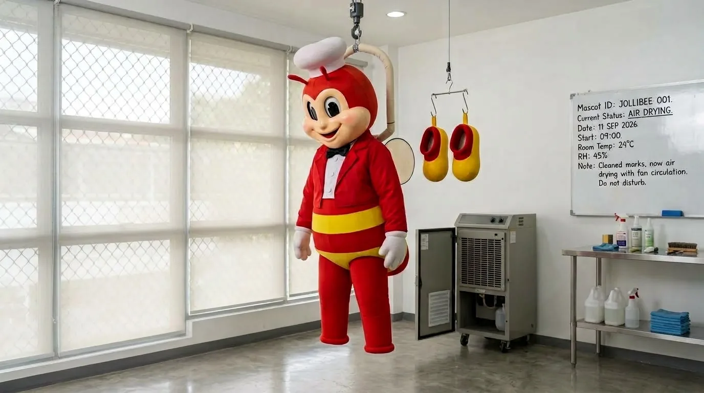 Air-Dry Flat and Check - Mascot Cleaning in Al Jurf Industrial