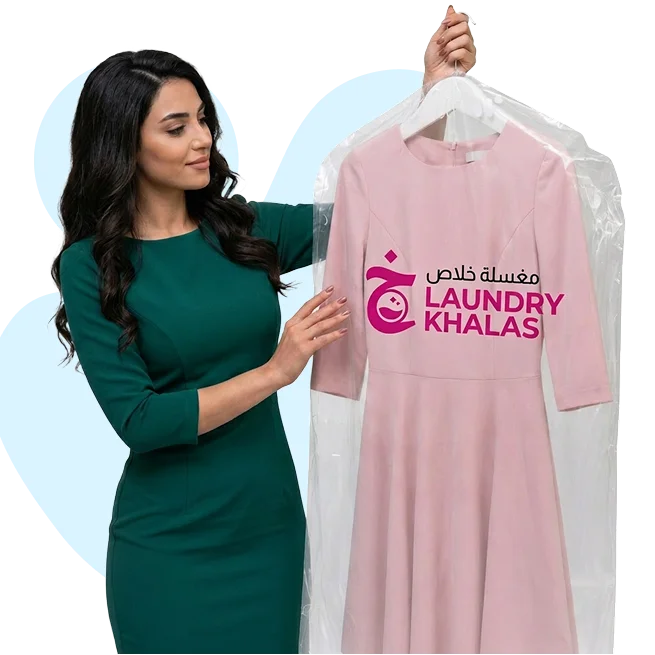 Professional laundry delivery van serving Knowledge Park, UAE