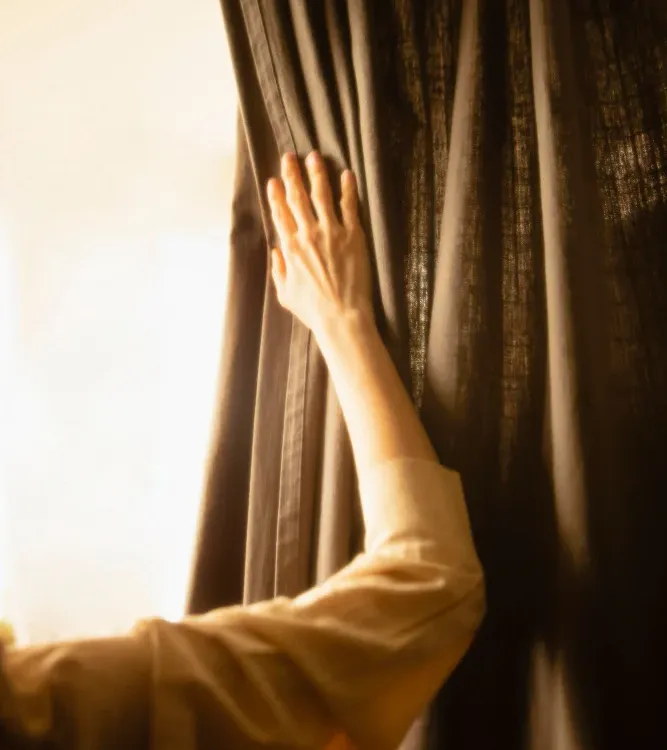 Professional curtain steam cleaning