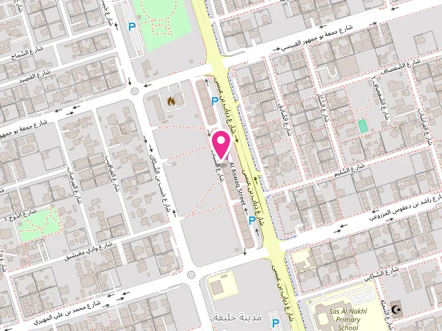 Map showing the location of ABU AHMED LAUNDRY at Abu Dhabi - Khalifa City - SW2 - Abu Dhabi - United Arab Emirates