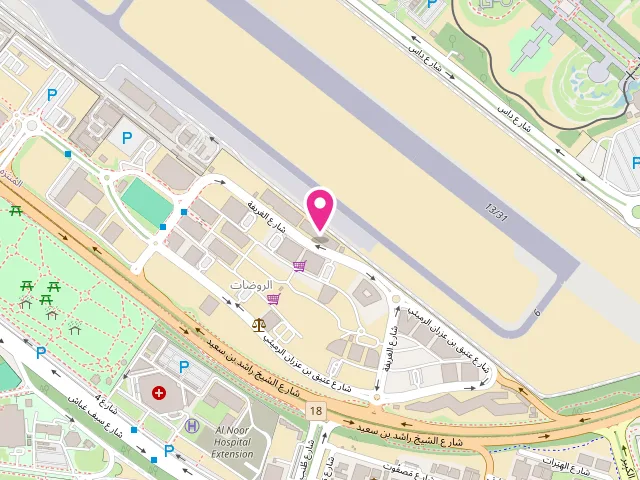 Map showing the location of Adventure Laundry at 34 Al Ghureefah St - Al Muntazah - E48 - Abu Dhabi - United Arab Emirates