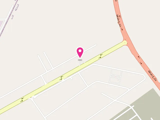 Map showing the location of Al Anaqa Laundry at Suhaila Street - Al Khuroos - Sharjah - United Arab Emirates