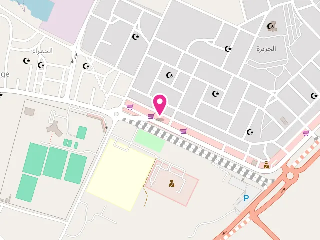 Map showing the location of AL EMPERATOR LAUNDRY at Al Jazeera Al Hamra - Ras Al Khaimah - United Arab Emirates