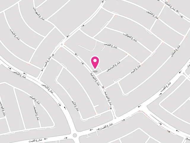 Map showing the location of AL FANNAN LAUNDRY مصبغة الفنان at Al Boursah St - Madinat Al Riyad - RD25 - Abu Dhabi - United Arab Emirates