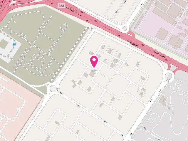 Map showing the location of Al Husin Al Maarouf Laundry at Al Jaddah - Muwaileh Commercial - Sharjah - United Arab Emirates