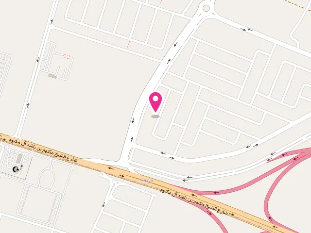 Map showing the location of AL LAMSUH AL SIHRAYAH AUTOMATIC LAUNDRY at Al Alia Ajman meezan building shop 3 - العالية - عجمان - United Arab Emirates