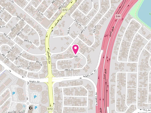 Map showing the location of Al Quoz Laundry at 72 29 B St - Al Qouz First - Al Quoz - Dubai - United Arab Emirates