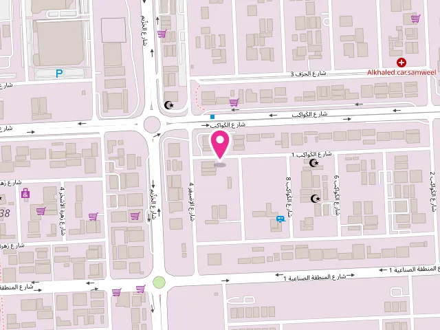 Map showing the location of Al Riyasa Laundry & Dry Cleaners at Musaffah - M33 - Abu Dhabi - United Arab Emirates