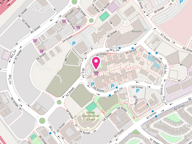 Map showing the location of Allo Laundry at EBERN AGENCY AND SERVICES FZCO - Basement Building A2 - Nadd Hessa - Dubai Silicon Oasis - Dubai - United Arab Emirates
