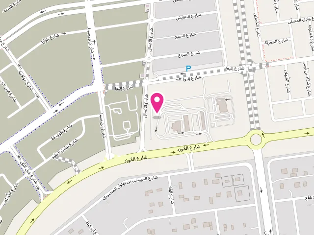 Map showing the location of مصبغة الوقايد alwaqaed laundry at 9MXQ+HWG - Al Shamkhah - SH36 - Abu Dhabi - United Arab Emirates
