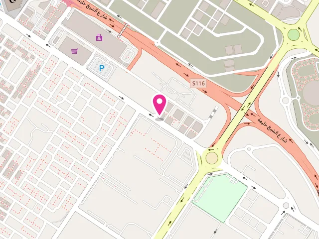 Map showing the location of AMANI LAUNDRY BRANCH | BEST LAUNDRY SHOP | Premium & Renowned Laundry of Sharjah / Best Laundry of Sharjah at Shop 2 Building 8 - opp. Ambassador School, Muwailah community - تجارية مويلح - المنطقة الصناعية - الشارقة - United Arab Emirates
