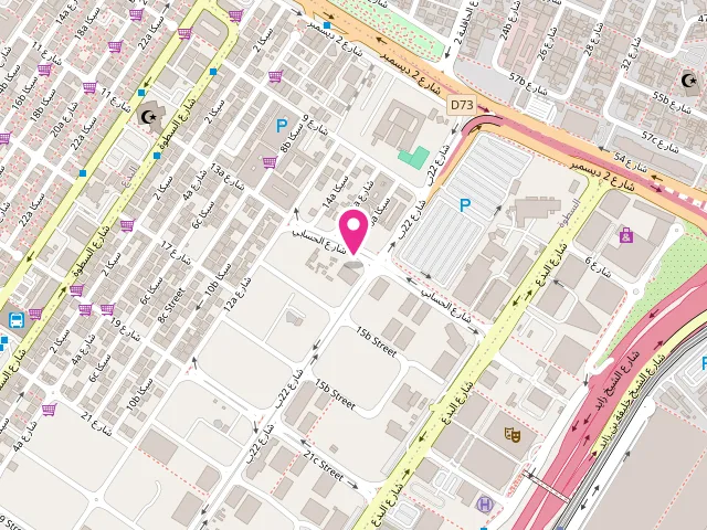 Map showing the location of AR Laundry DIFC at Jumeirah Garden City - Solaire 17, Shop No - 4 Sheikh Zayed Rd - behind Fairmont Tower office entrance - Al Satwa - Dubai - United Arab Emirates