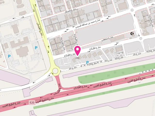 Map showing the location of Arma Automatic laundry br.2 at 9HW4+PV3 - Al Ard St - Khalifa City - Sector 33 - Abu Dhabi - United Arab Emirates
