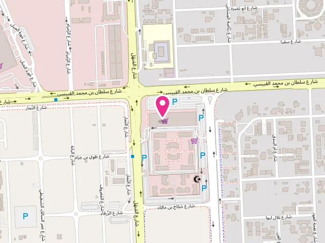 Map showing the location of Asfar Laundry - Mazyad Mall at Basement Level - Mazyad Mall - مدينة محمد بن زايد - محمد بن زايد 9 1 - أبو ظبي - United Arab Emirates