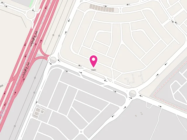 Map showing the location of Aswan laundry branch 1 at tilal city - shop 3 - Juwaizaa street - Siyouh Suburb - Tilal - Sharjah - United Arab Emirates