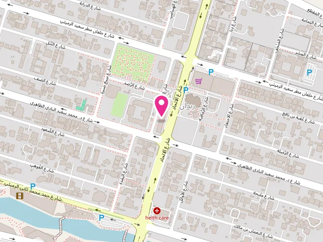 Map showing the location of Between Bridges Laundry at 58 Alsayed Mosa Mohamed Alhashmi St - Rabdan - RB4 - Abu Dhabi - United Arab Emirates