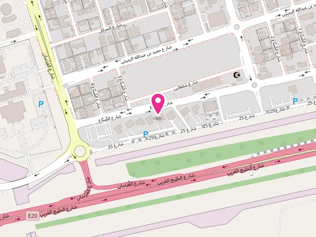 Map showing the location of Black Rose Laundry at 33 As Sunnaʹ St - Khalifa City - Sector 33 - Abu Dhabi - United Arab Emirates
