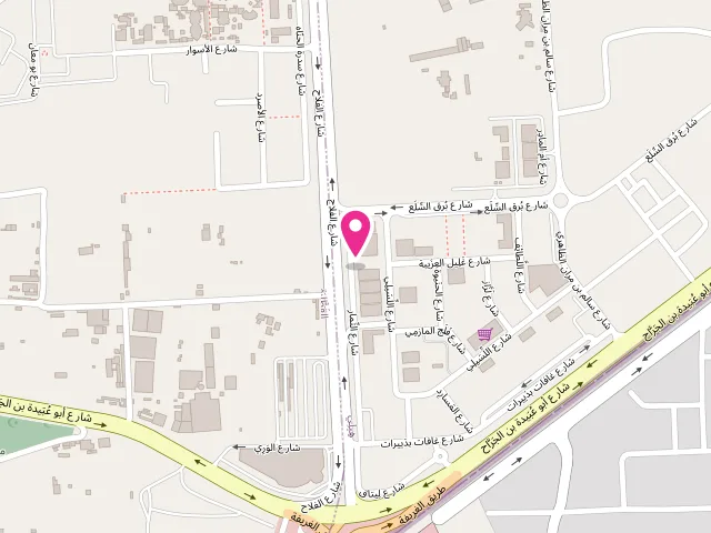 Map showing the location of Breeze Automatic Laundry LLC at Al - At Timar St - Hili - Ndood Jham - Abu Dhabi - United Arab Emirates