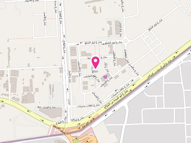 Map showing the location of CARE TOUCH LAUNDRY at Al Hnaywah St - Hili - Ndood Jham - Abu Dhabi - United Arab Emirates