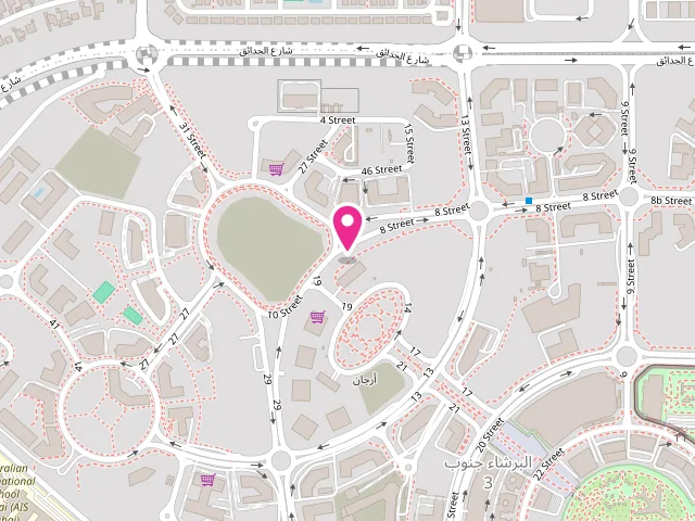 Map showing the location of Classic Laundry at Al arjan - Al Barsha South Third - Al Barsha South - Dubai - United Arab Emirates