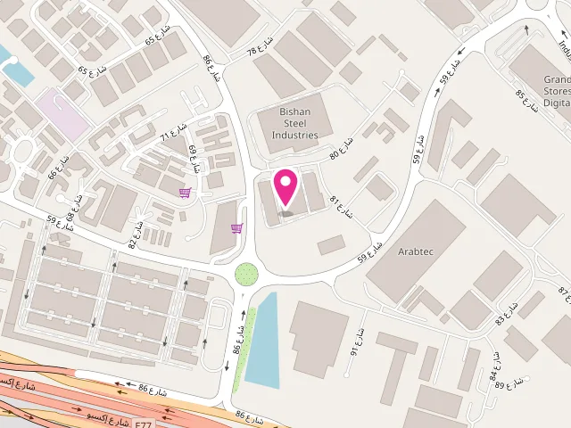 Map showing the location of Cleanise Carpet Wash & Laundry L.L.C at Dubai Investment Park - 1 - 59 Street - مجمع دبي للاستثمار الأول - دبي - United Arab Emirates