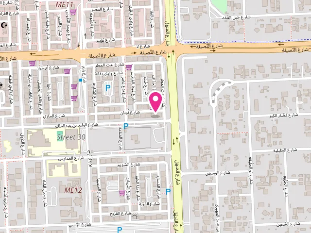 Map showing the location of Clear Dot Laundry at 4, ADCP Building, Ground Floor, 3rd Street - مدينة محمد بن زايد - محمد بن زايد شرق 12 - أبو ظبي - United Arab Emirates